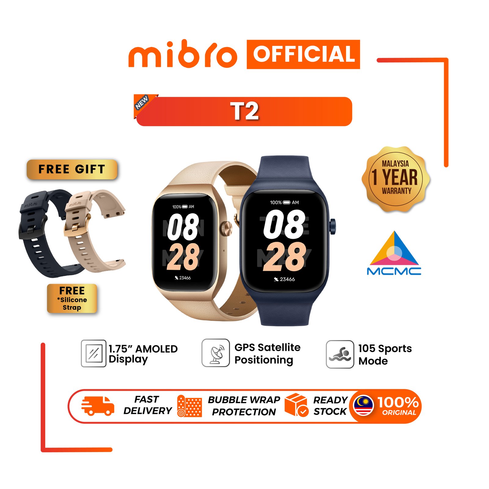 Mibro Smart Watch T2